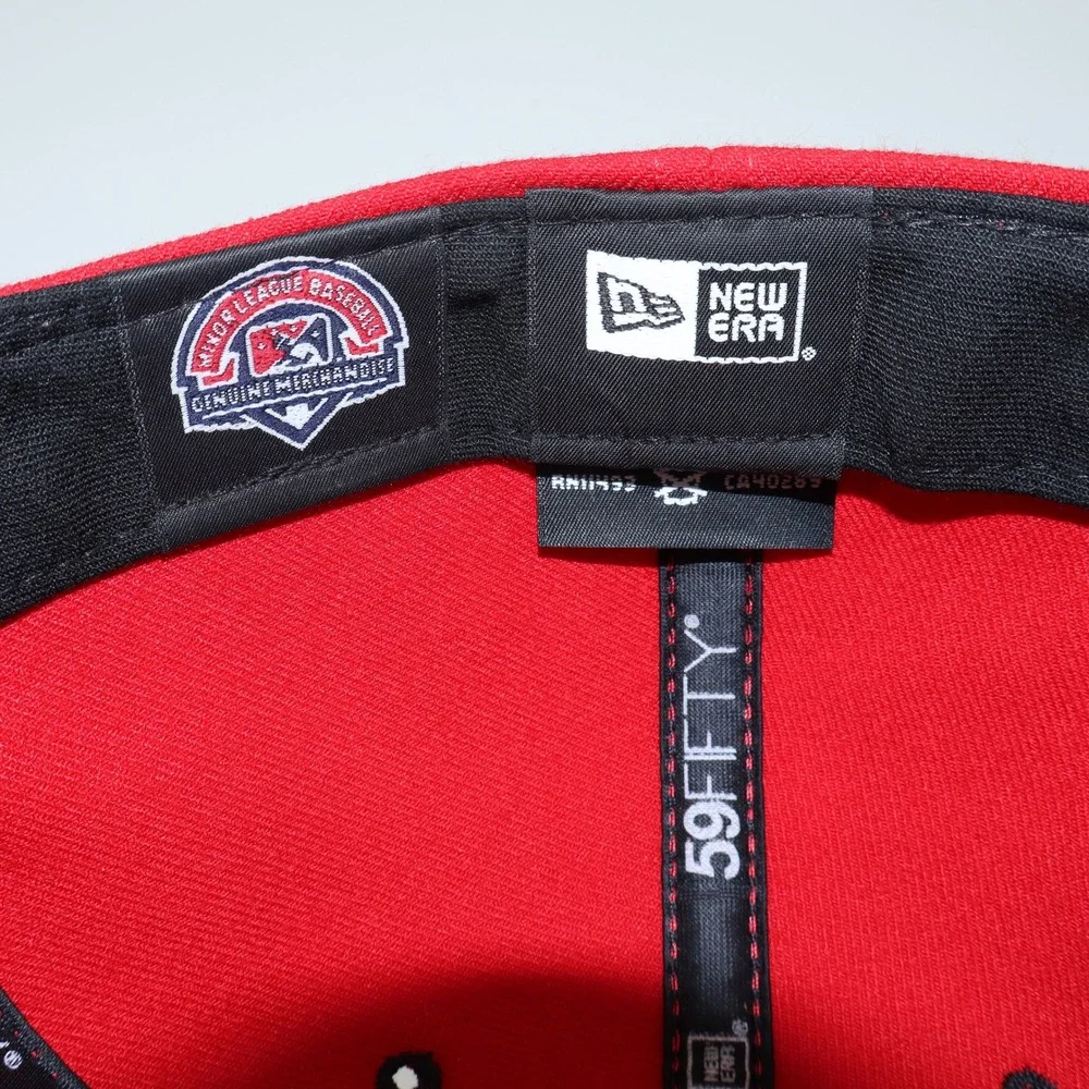 Billings Mustangs MiLB New‎ Era 59FIFTY Hat RARE 2005-2006 Size 7 5/8